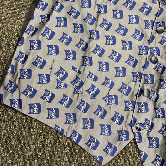 Duke Blue Devils Varsity Vests Suit Vest - Picture 3 of 5